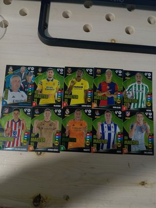 Pack cromos Adrenalyn XL new master