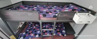 Litera Ikea Metálica Como Nueva sin colchones 75 €