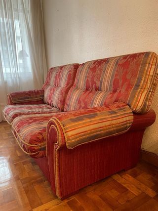 Sofá de tela para 2 plazas