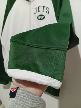 Giubbotto sportivo vintage da donna JETS NY taglia L