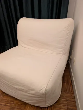 Sillón-cama IKEA LYCKSELE LÖVÅS Blanco