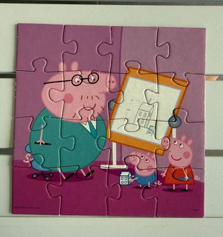 Lote Puzzles Infantiles Peppa Pig