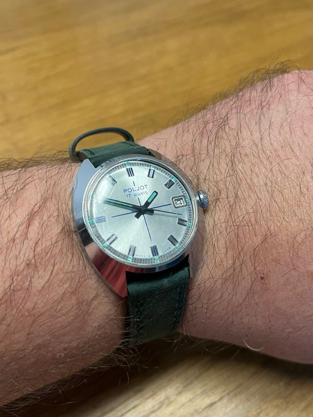 Reloj Poljot Vintage URSS 17 Rubíes