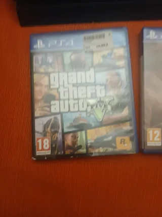 PS4 (PlayStation 4) Negra + Mando + Syberia 3