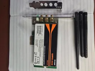 Adaptador WiFi D-Link DWA-556 PCIe N