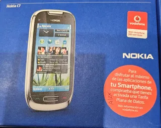 Nokia C7 Negro/Plata