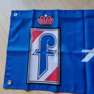 Bandeira Pininfarina 180x45 cm, azul