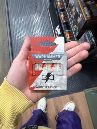 Warhammer 40,000 White Scars Dice