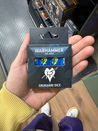 Warhammer 40,000 Drukhari Dados