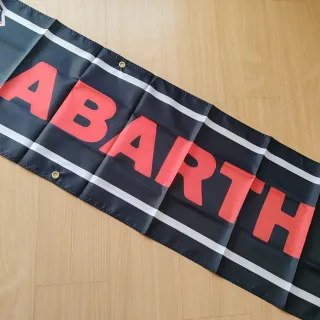 Bandeira Abarth 180x45cm