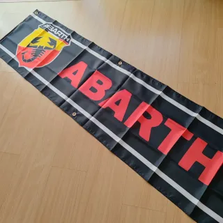 Bandeira Abarth 180x45cm