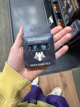 Warhammer 40,000 Raven Guard Dice
