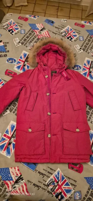 Piumino Woolrich Rosso 12 Anni / S Donna