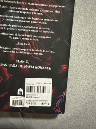 Zarco (Clan Z, 1): Amor, sangre, pasión y muerte