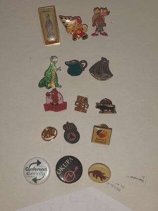 Lote de Pines Coleccionables