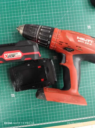 Adaptador Hilti cpc para Parkside X20V
