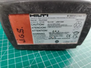 Adaptador Hilti cpc para Parkside X20V