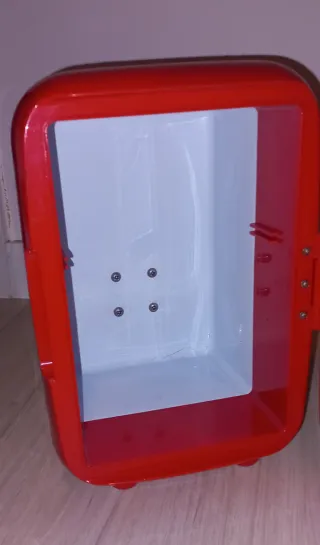 Mini Frigorífico Balvi Rojo Vintage