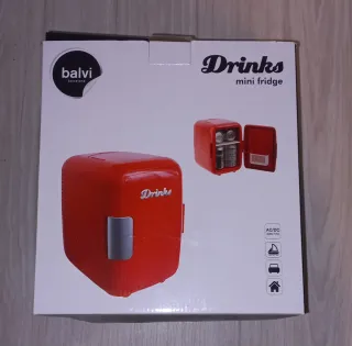 Mini Frigorífico Balvi Rojo Vintage
