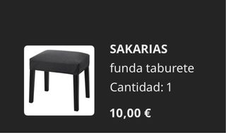Banco reposapiés IKEA SAKARIAS