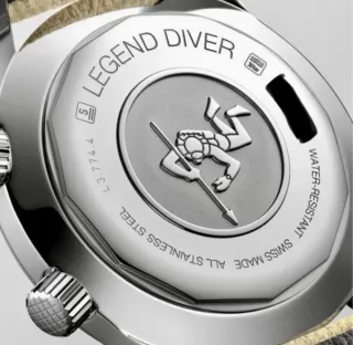 Longines Legend Diver 42mm con 5 años de garantía.