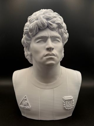 Busto Maradona 3D - Altezza 25cm