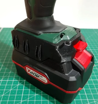 Adaptador parkside 20v max -parkside x20