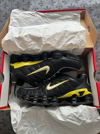 Nike Shox TL Negro Amarillo