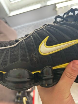 Nike Shox TL Negro Amarillo