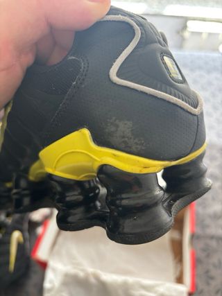 Nike Shox TL Negro Amarillo