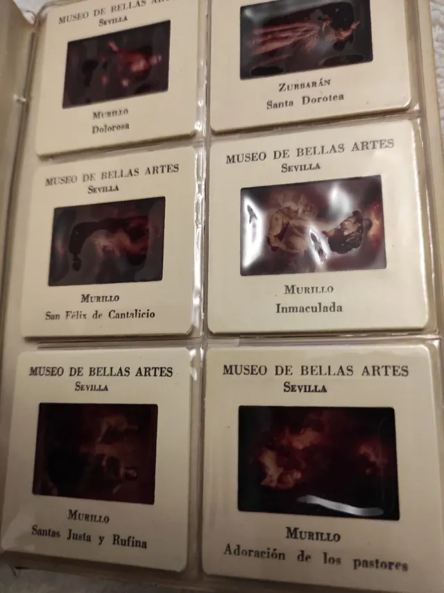 120 diapositibas Sevilla Álbum de 1960 son 120