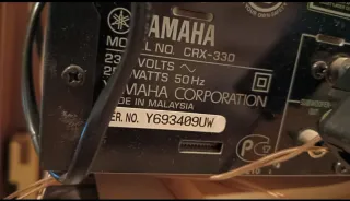 Yamaha CRX-330 Microcadena CD Receiver