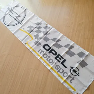 Bandeira Opel Motorsport 180x45cm