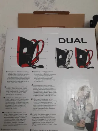 Portabebés Jane Kids Zone Dual Beig/Negro