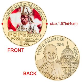 VATICANO COLECCIÓN DE 5 MONEDAS DE EL PAPA