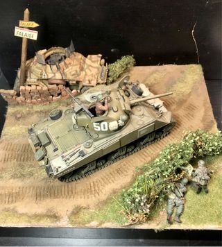 Diorama Normandía 44 “Close-Combat” escala 1/35