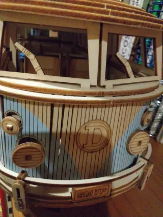 Furgoneta Volkswagen T1 Juguete Madera