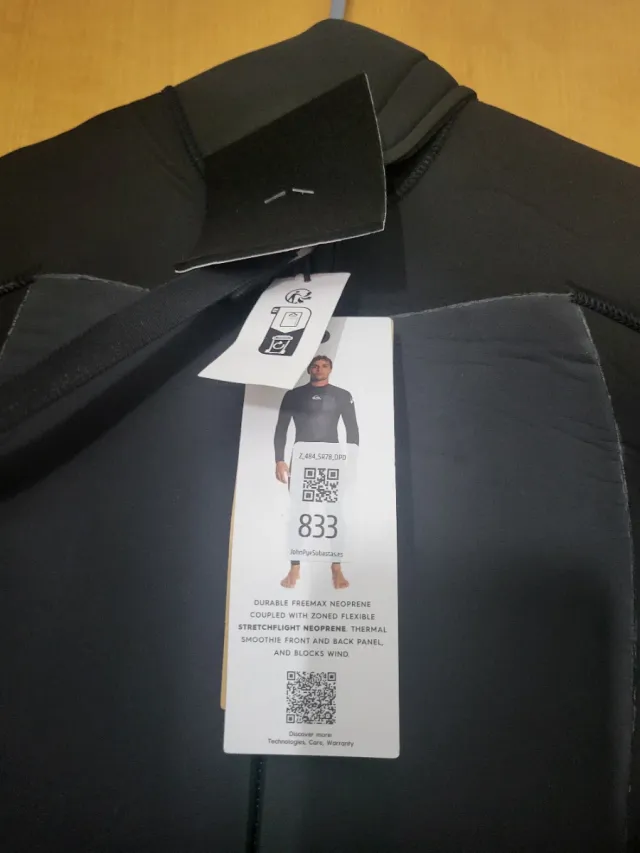 Costume in neoprene Quiksilver uomo Taglia XS