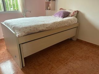 2 Camas superpuestas (cama nido) 199cm x96cm