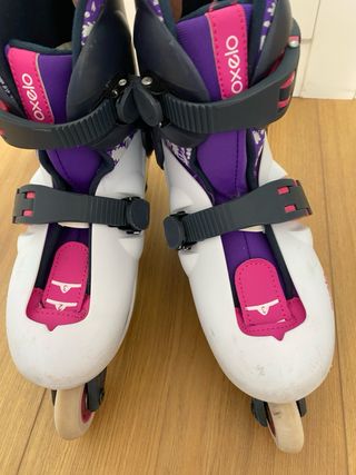 Patines Oxelo Play 5 Talla Ajustable. Regalo casco