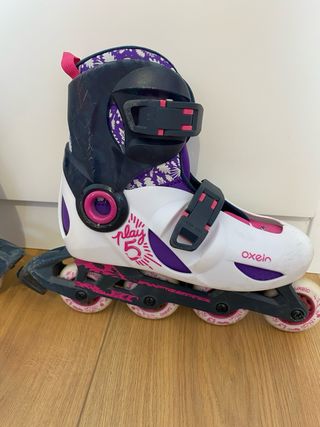 Patines Oxelo Play 5 Talla Ajustable. Regalo casco
