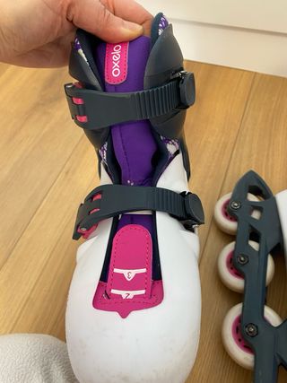 Patines Oxelo Play 5 Talla Ajustable. Regalo casco