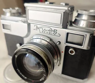 Kiev-Contax Cámara Marrón