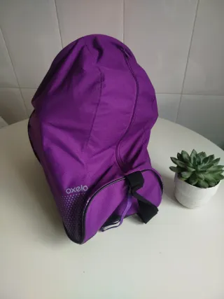 Patines en línea, casco y bolsa