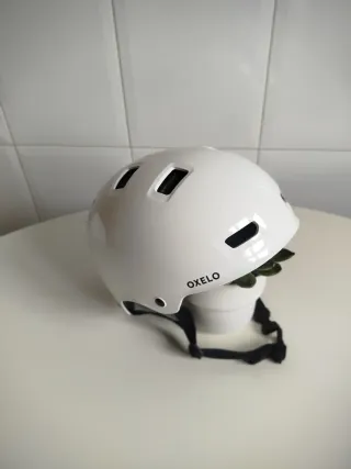 Patines en línea, casco y bolsa