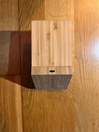 Organizador Secretária Bambu c/ Carregador Wireles