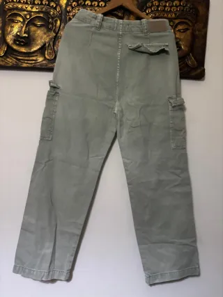 Pantalones cargo Desigual verde oliva