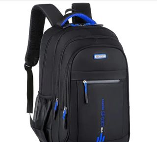 Mochila Sport Negra y Azul