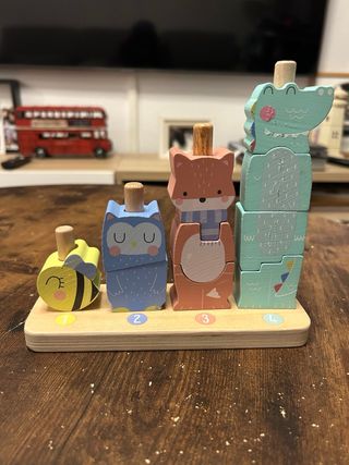 Puzzle madera animales niños