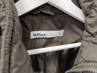 Chaqueta Zara acolchada verde